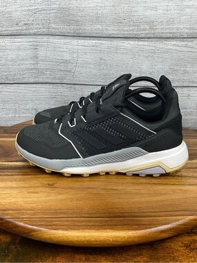 adidas Terrex Trailmaker Hiking Shoe Black Silver FX4698 Women’s Size 8
